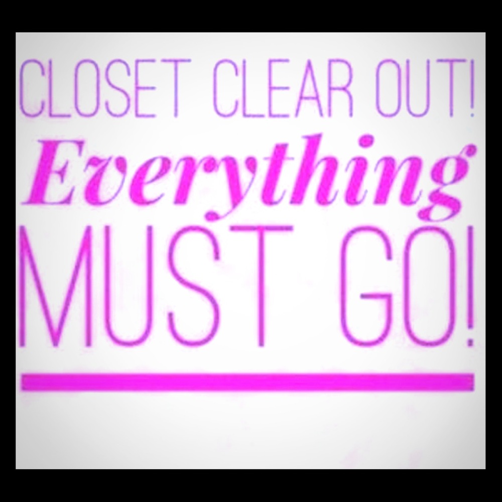 Closet clean out!!!